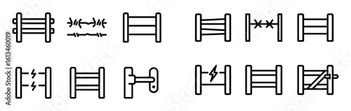 Ranch Fencing Icons