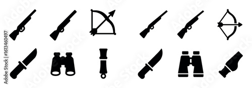Hunting Gear Icons
