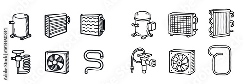 Air Conditioning Icons
