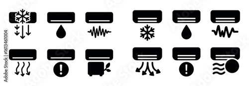 Air Conditioning Icon Set