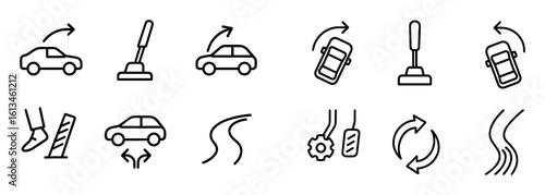 Drifting Icon Set