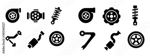 Drifting Car Icons