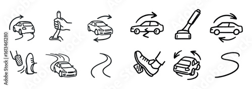 Drift Technique Icons