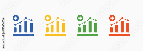 Augmentation Icon Set Color Multiple Style Collection