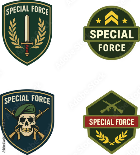 Set of Special Force logo