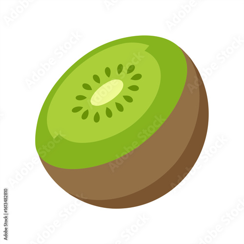 kiwi on transparent background