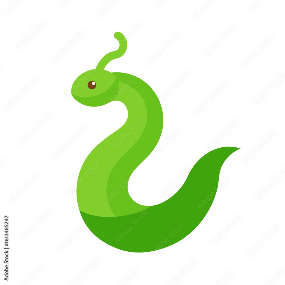 Fototapeta premium snake gourd on transparent background
