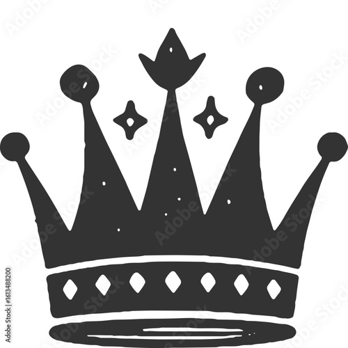 Overlord’s Reign Vintage Illustration Vector