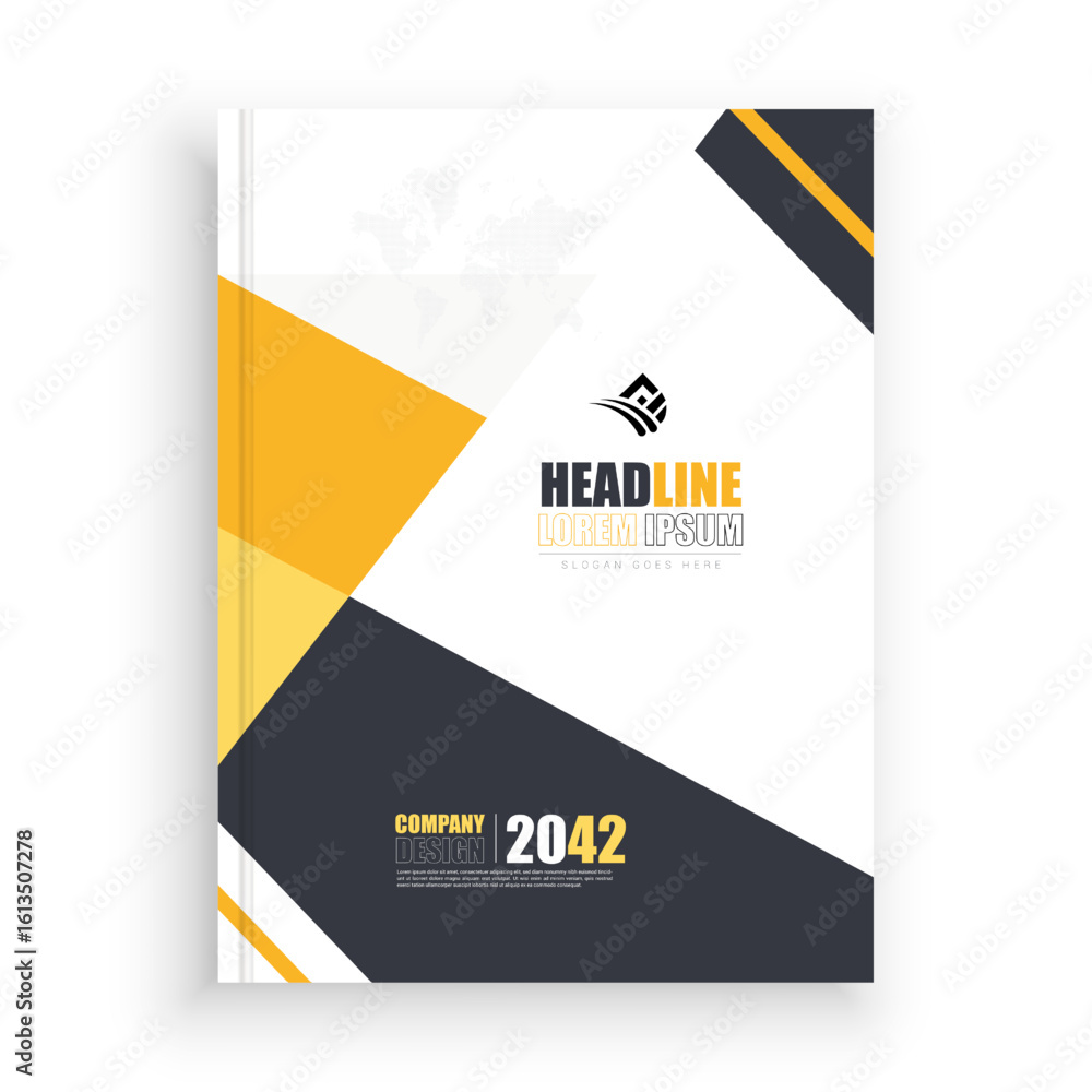 Obraz premium 02. Business Annual Report Layout Template for Success