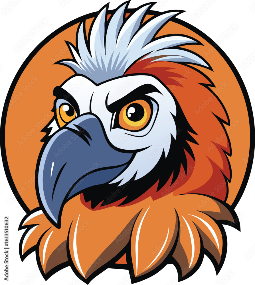 Fototapeta premium eagle head mascot
