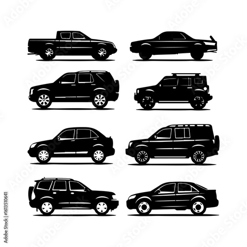 Cityscape Vector Silhouette