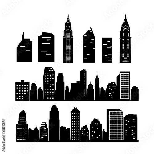 City Buildings Clipart