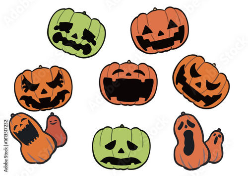 ハロウィン用カボチャセット