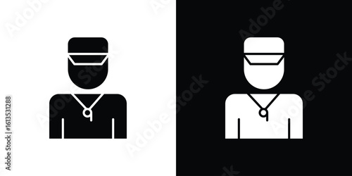 Trainer icon or logo isolated sign symbol vector illustration Collection