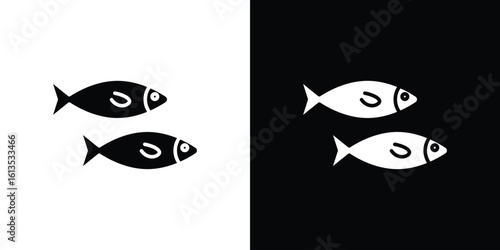 Shoal icon or logo isolated sign symbol vector illustration Collection