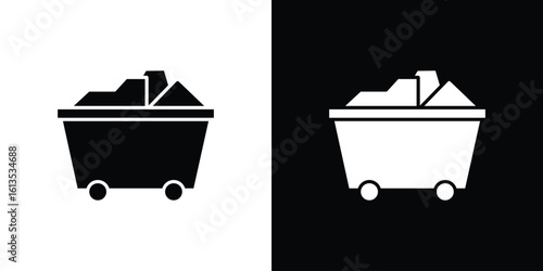 Raw material icon or logo isolated sign symbol vector illustration Collection