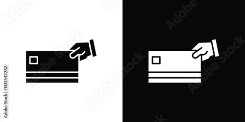 Card payment icon or logo isolated sign symbol vector illustration Collection