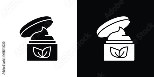 Body cream icon or logo isolated sign symbol vector illustration Collection
