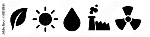Environment icon. Ecology icon set