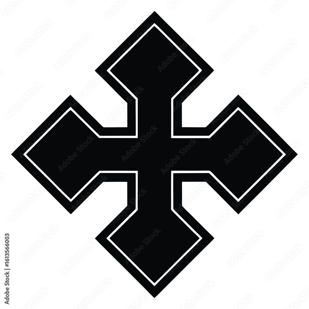 Obraz premium cross mark vector icon