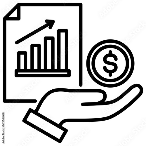 Finance  Line Icon
