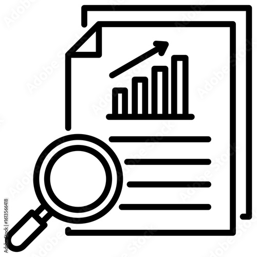 Reporting Line Icon