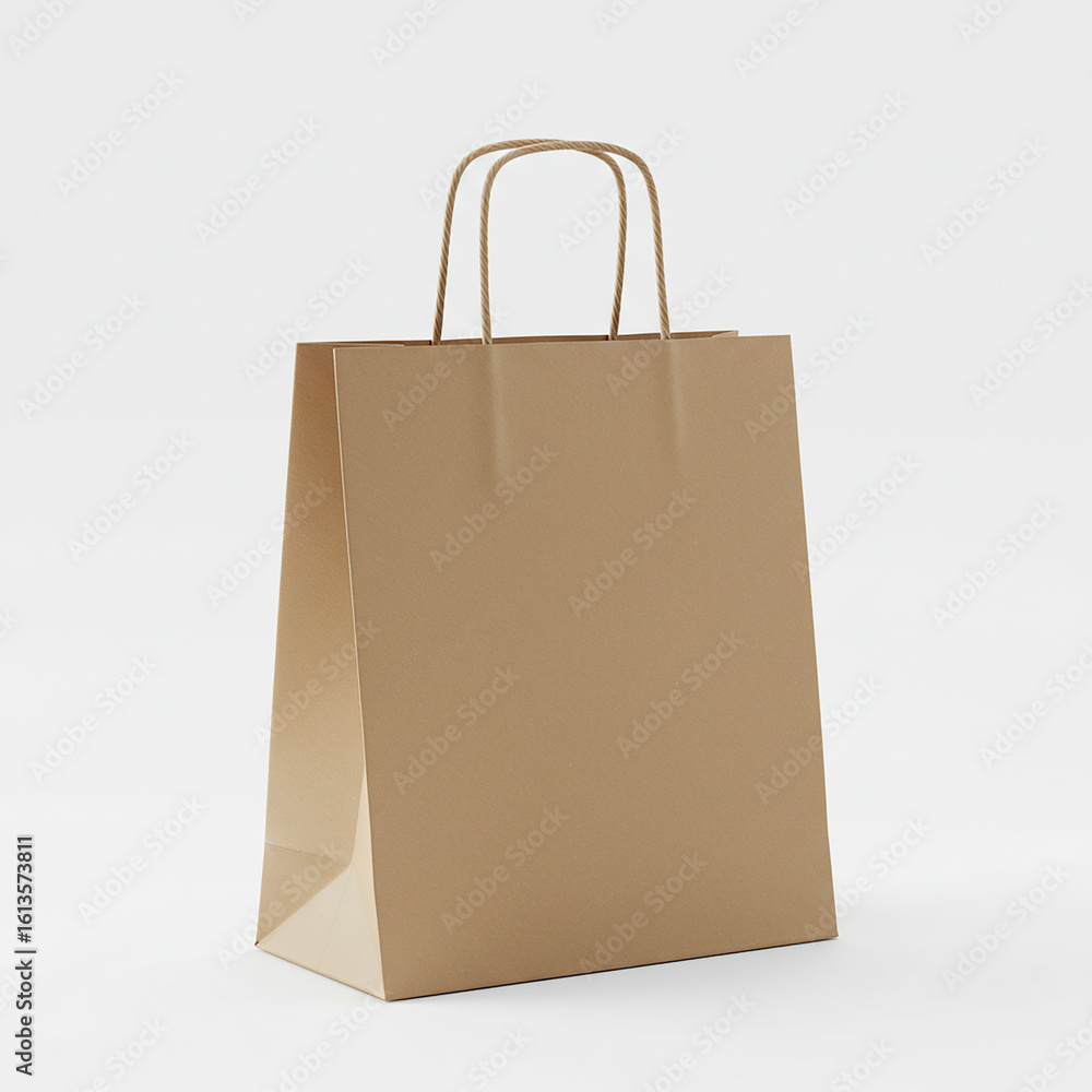 Kraft, White, and Black Paper Shopping Bags Mockup Kraft, White, and Black Paper Shopping Bags Mockup