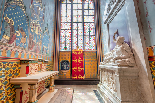 Notre-Dame cathedral, Collateral chapel, Paris, France