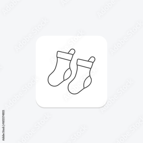 Stockings, vector, pixel perfect, illustrator file
