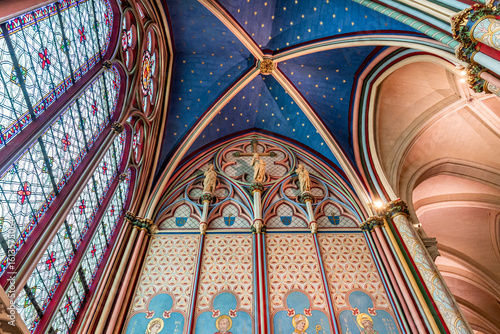 Notre-Dame cathedral, Collateral chapel, Paris, France