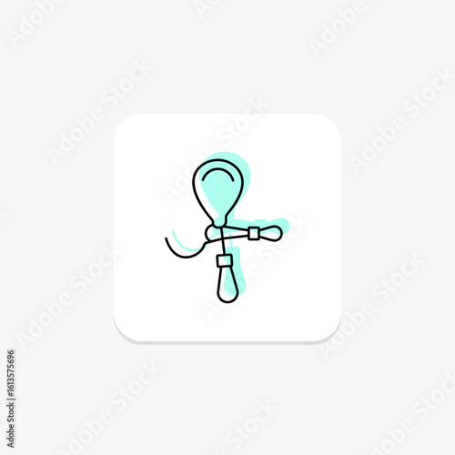 Lorgnette, vector, pixel perfect, illustrator file