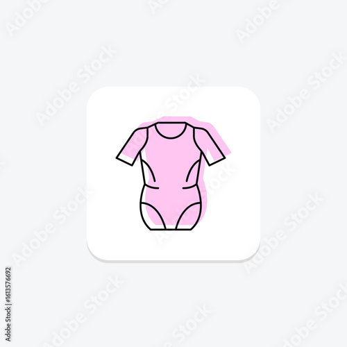 Bodysuit, vector, pixel perfect, illustrator file