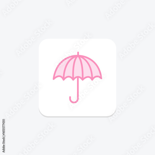 Umbrella, vector, pixel perfect, illustrator file
