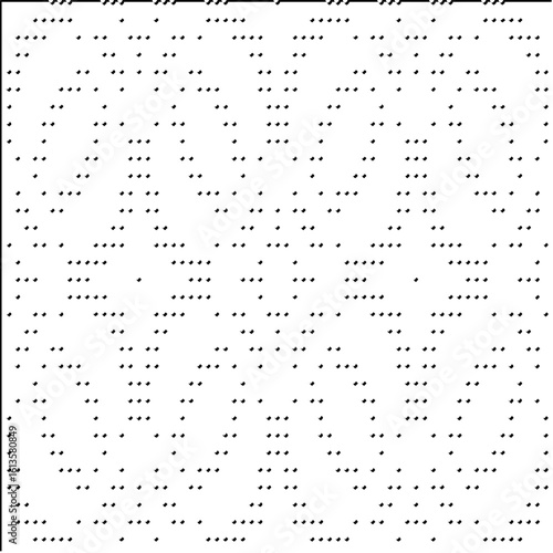3d relief tiles.Vector pattern with symmetrical elements. Modern stylish abstract texture. Repeating tiles from striped elements. Black and white pattern.