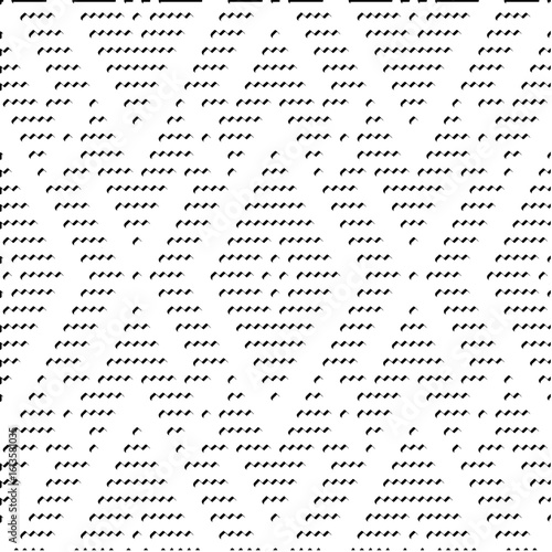 3d relief tiles.Vector pattern with symmetrical elements. Modern stylish abstract texture. Repeating tiles from striped elements. Black and white pattern.