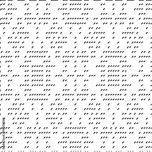 3d relief tiles.Vector pattern with symmetrical elements. Modern stylish abstract texture. Repeating tiles from striped elements. Black and white pattern.