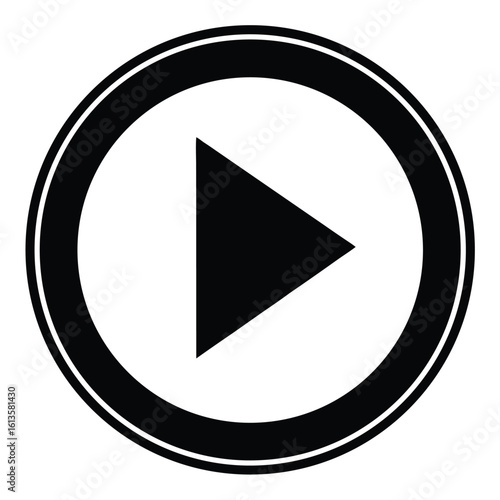 play button vector icon Free Download play button vector icon - GFXLoad