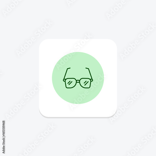 Eyeglasses, vector, pixel perfect, illustrator file