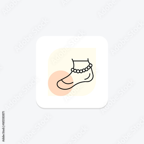 Anklet, vector, pixel perfect, illustrator file