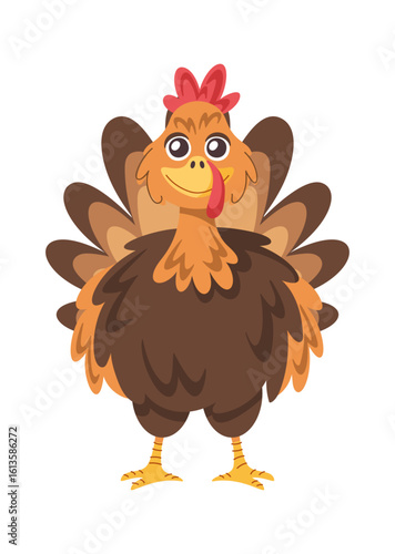 Turkey farm bird thanksgiving symbol