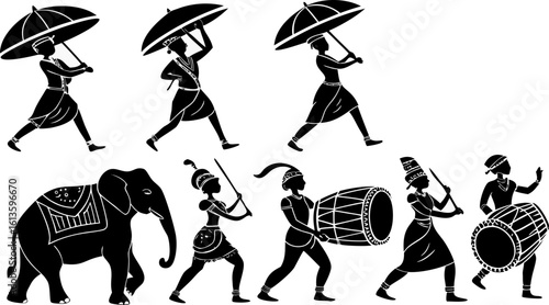  Sri Lankan Dancers & Drummers – Kandyan Style