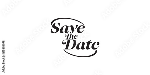 save the date vector ideas, calligraphy wedding invitation card font logo
