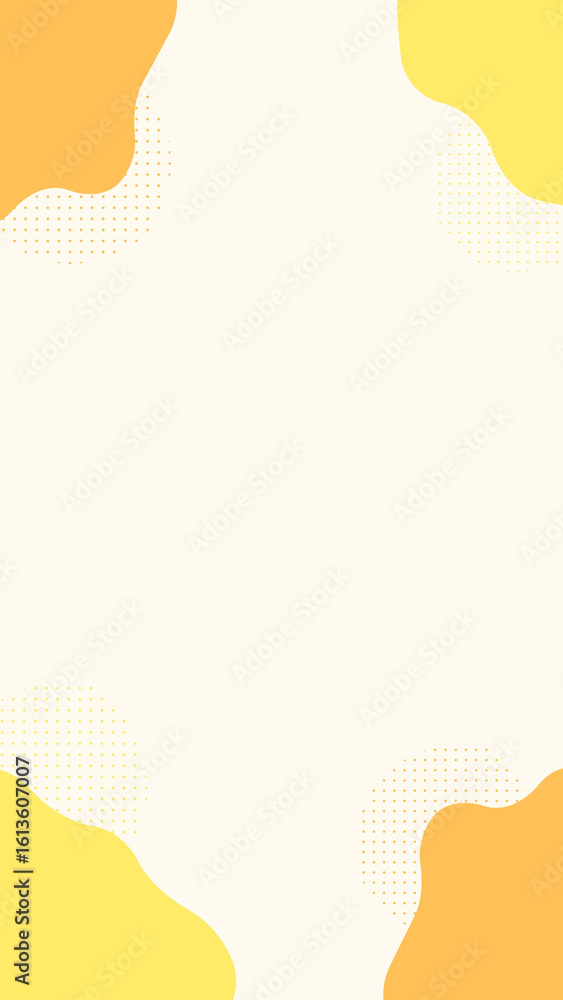 Obraz premium Cute background with colorful shape frames