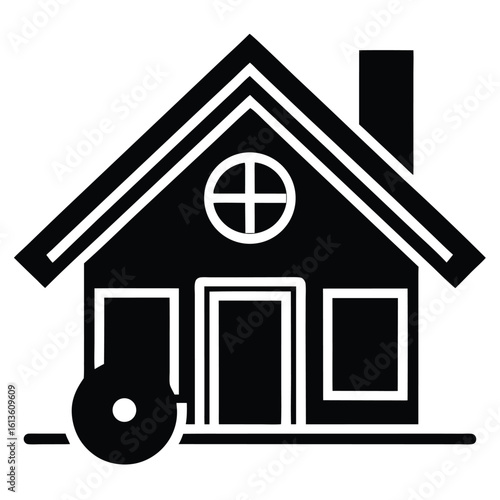 adaptive home vector icon