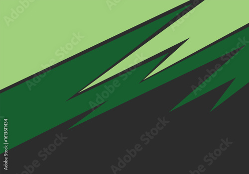 Vibrant Abstract Background with Sharp Geometric and Arrow Line Elements with some copy space area