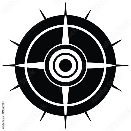 focus point vector icon