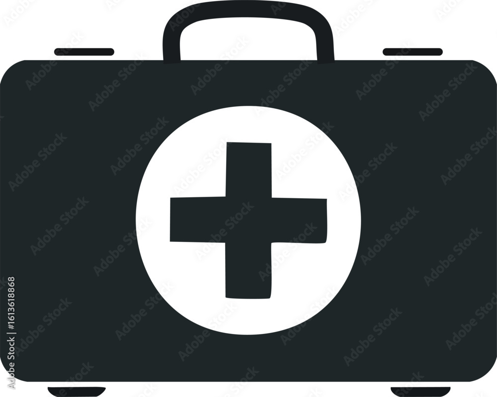 First aid kit silhouette First aid kit silhouette