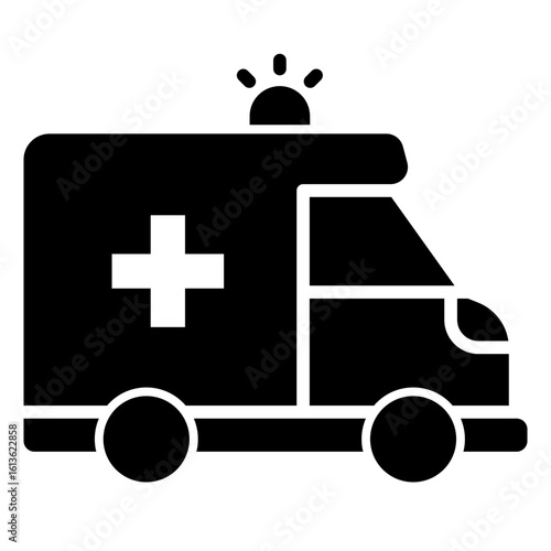 Medical Emergency Vehicle Icon