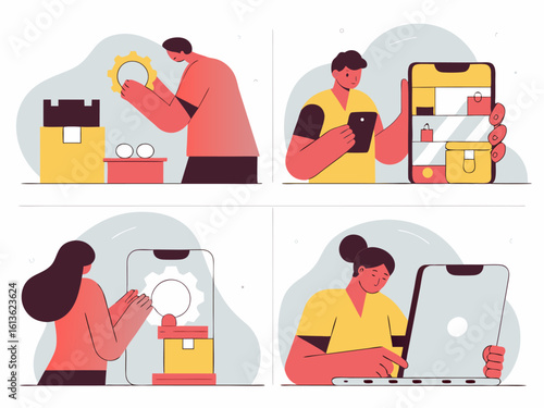 Stages of creation of the product