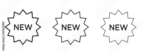 New icon symbol line. Editable stroke width